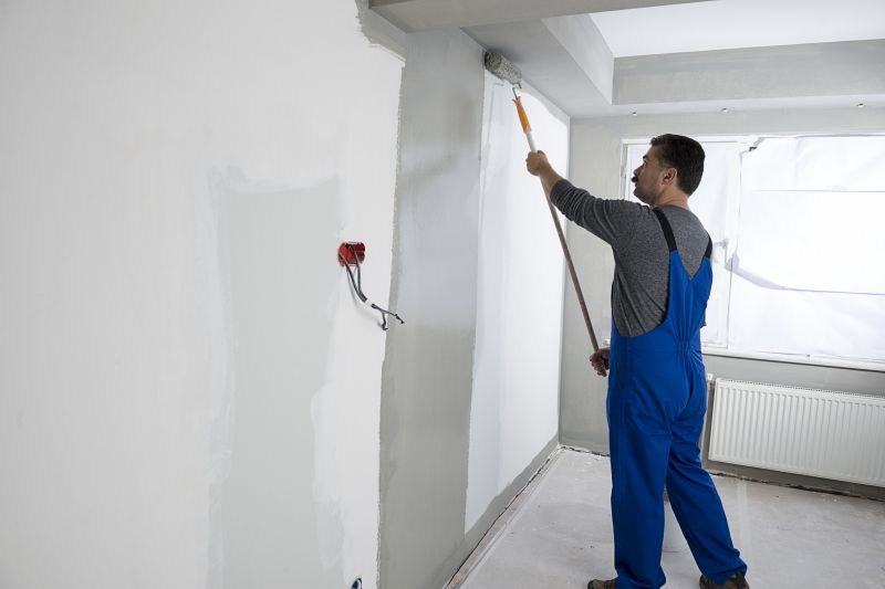 Basement Wall Painting in Kansas City, KS